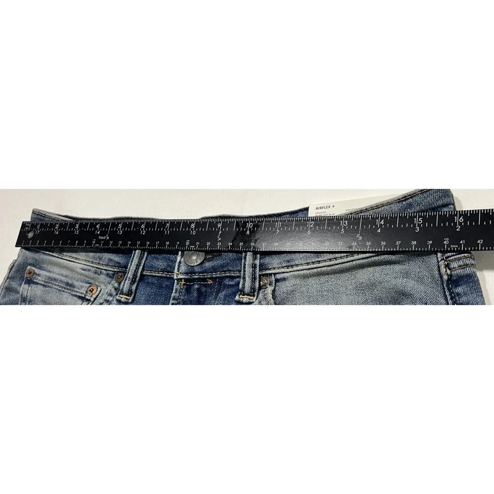 American Eagle Airflex + Jeans Mens 31X30 Blue NWT Straight Athletic